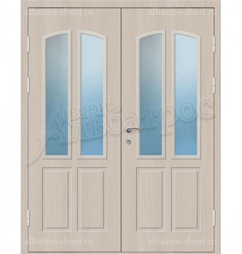 Двухстворчатая металлическая дверь 04-24