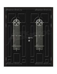 Двухстворчатая металлическая дверь 04-75
