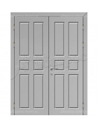 Двухстворчатая металлическая дверь 03-33