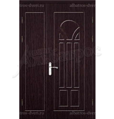 Двухстворчатая металлическая дверь 00-31