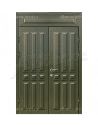 Двухстворчатая металлическая дверь 03-37