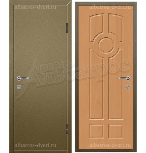 Входная металлическая нестандартная дверь 03-90