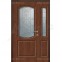 Парадная металлическая дверь в загородный дом, коттедж 13-010