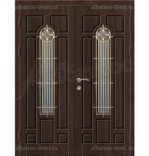 Двухстворчатая металлическая дверь 05-16